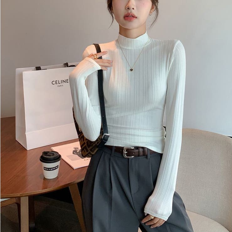 カットソー タートルネック レディース | PlusNao | 詳細画像11 