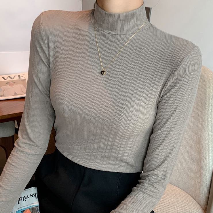 カットソー タートルネック レディース | PlusNao | 詳細画像15 