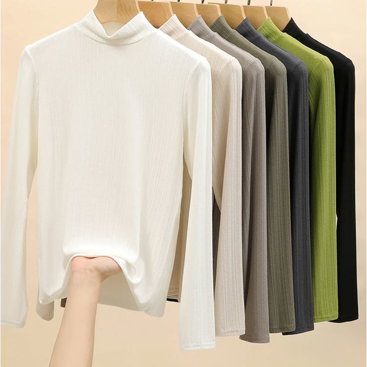 カットソー タートルネック レディース | PlusNao | 詳細画像2 