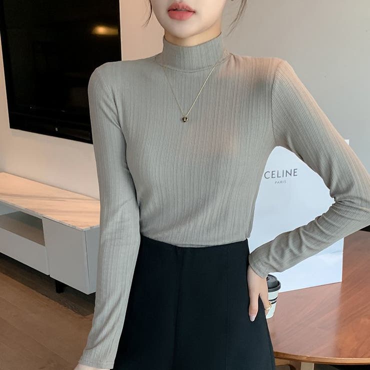 カットソー タートルネック レディース | PlusNao | 詳細画像5 