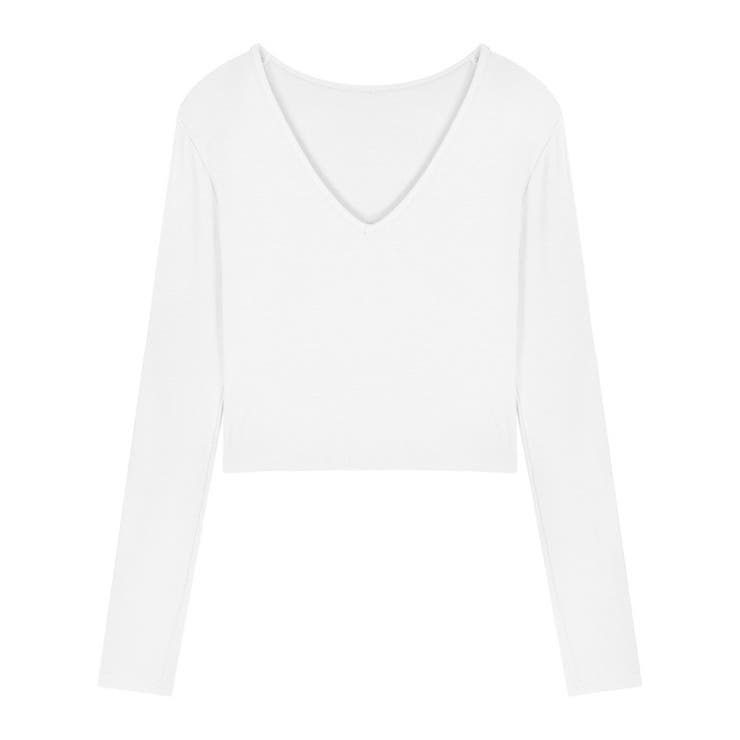 カットソー 長袖 ショート丈 | PlusNao | 詳細画像17 