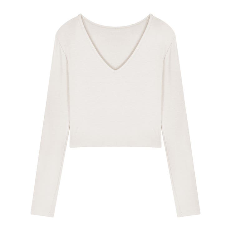 カットソー 長袖 ショート丈 | PlusNao | 詳細画像18 