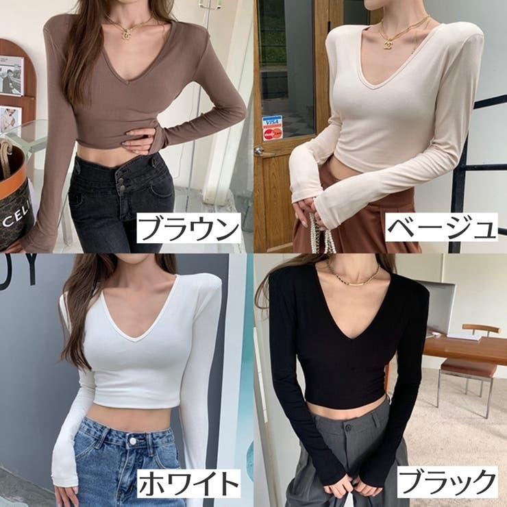 カットソー 長袖 ショート丈 | PlusNao | 詳細画像19 