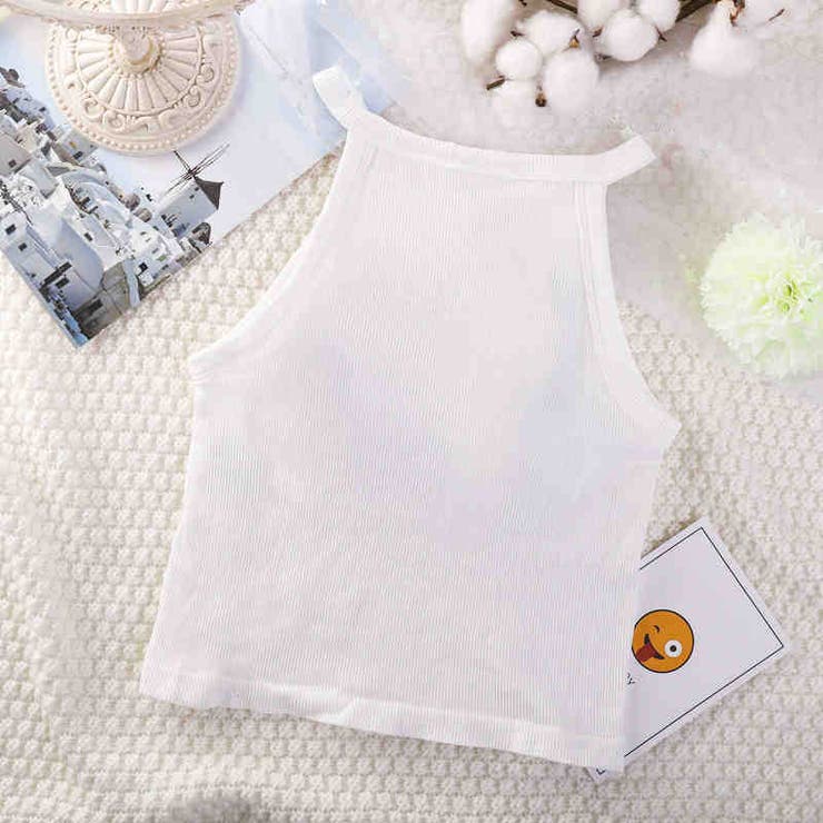 タンクトップ カップ付き ホルターネック | PlusNao | 詳細画像14 