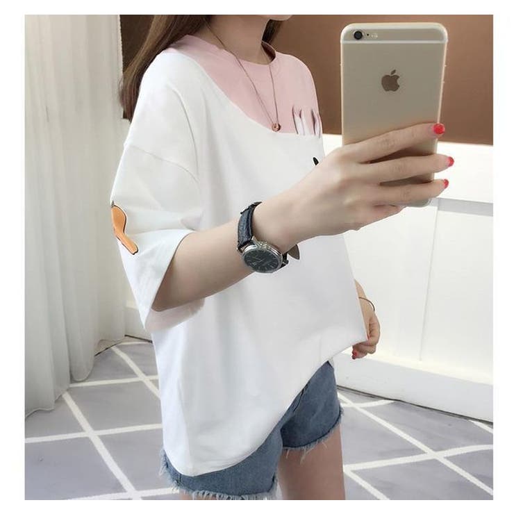 カットソー Tシャツ 半袖 | PlusNao | 詳細画像6 