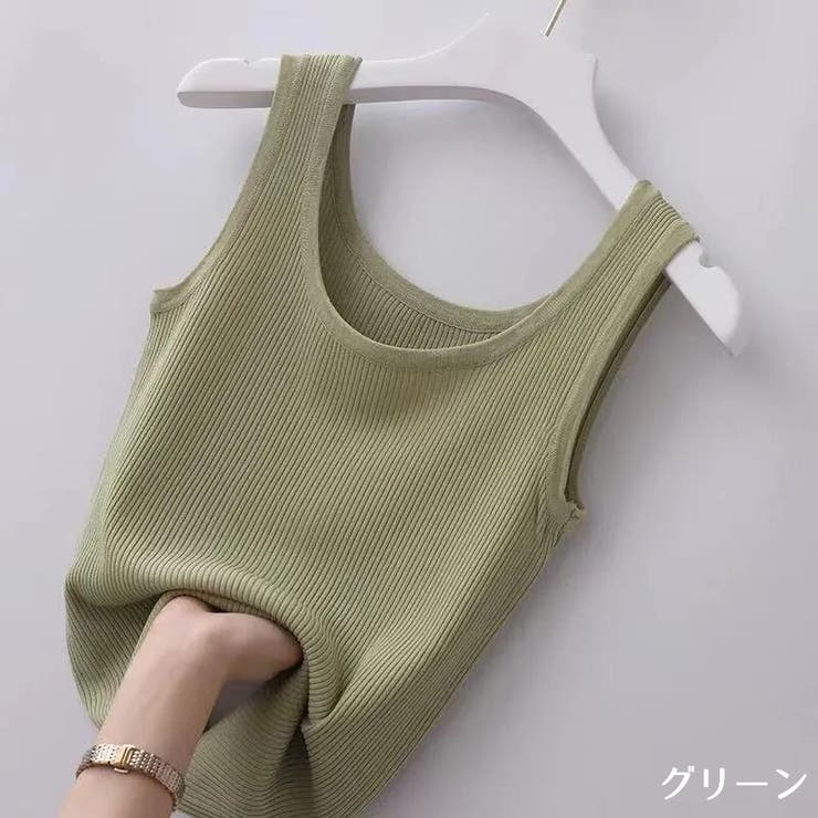 タンクトップ リブ レディース | PlusNao | 詳細画像16 