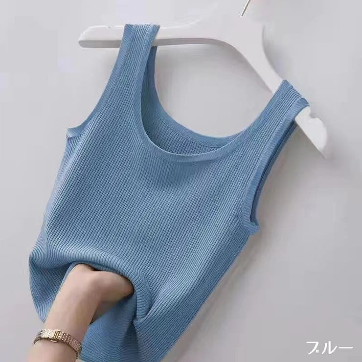 タンクトップ リブ レディース | PlusNao | 詳細画像17 