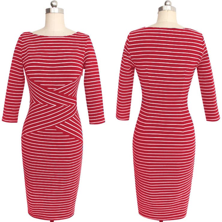 レディース ワンピース ミディアム丈 | PlusNao | 詳細画像14 