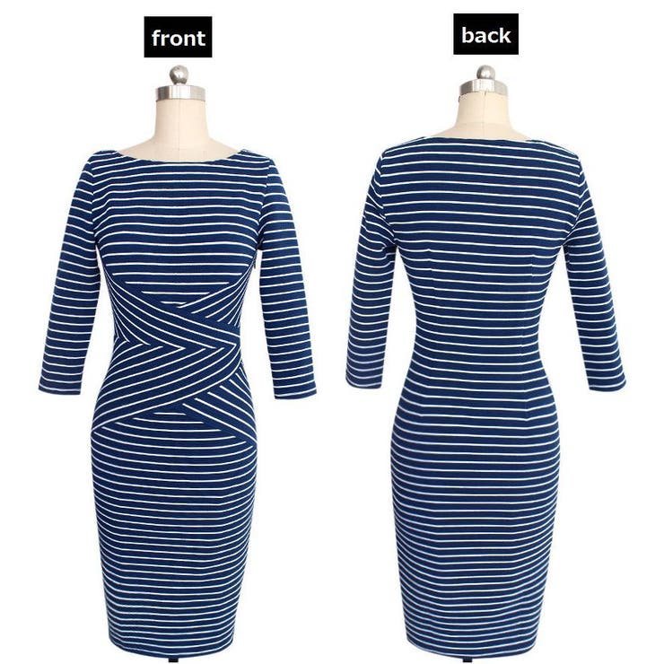 レディース ワンピース ミディアム丈 | PlusNao | 詳細画像9 