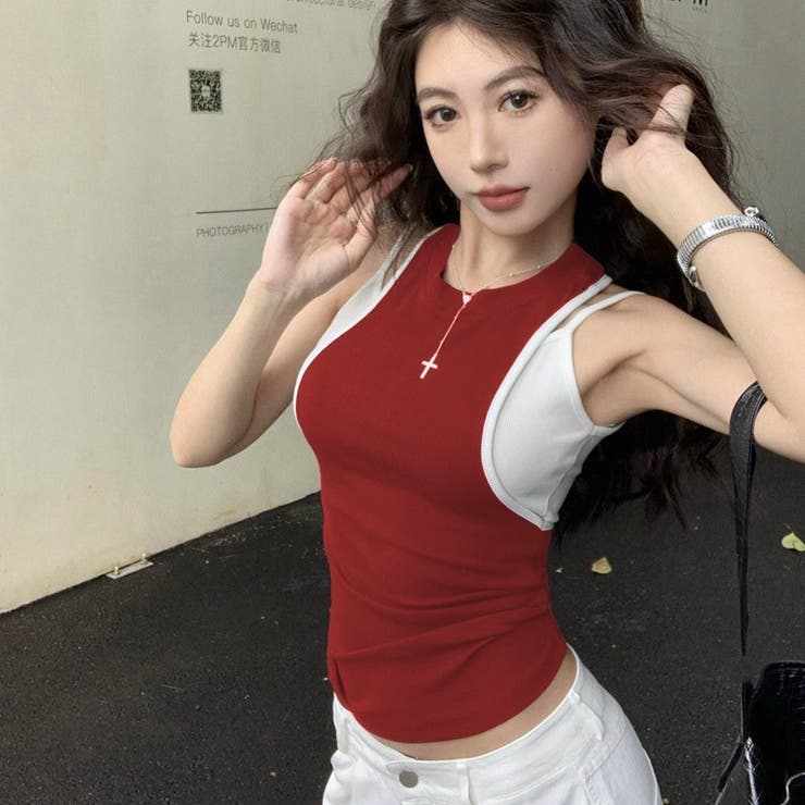 カットソー タンクトップ レディース | PlusNao | 詳細画像10 