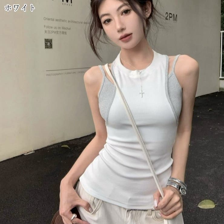 カットソー タンクトップ レディース | PlusNao | 詳細画像16 