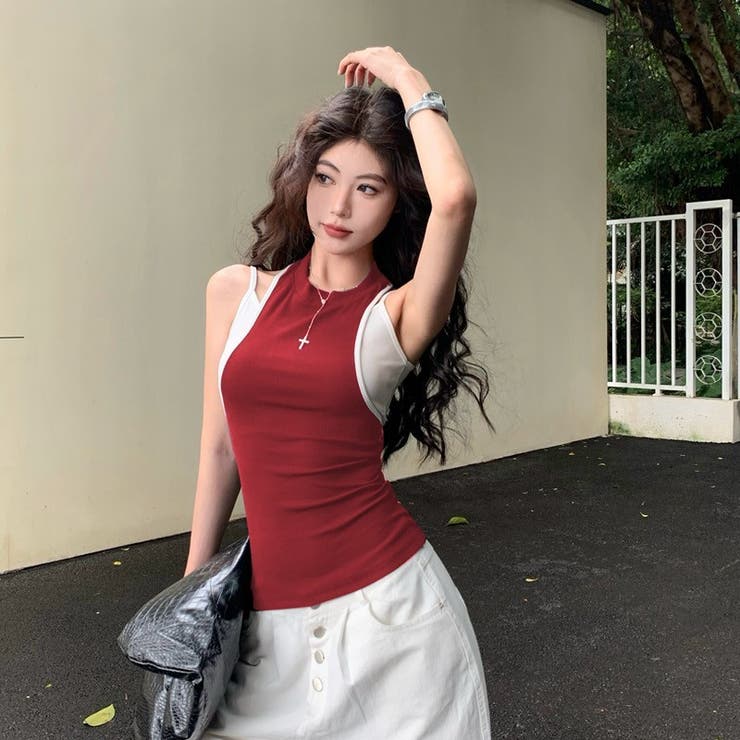 カットソー タンクトップ レディース | PlusNao | 詳細画像9 