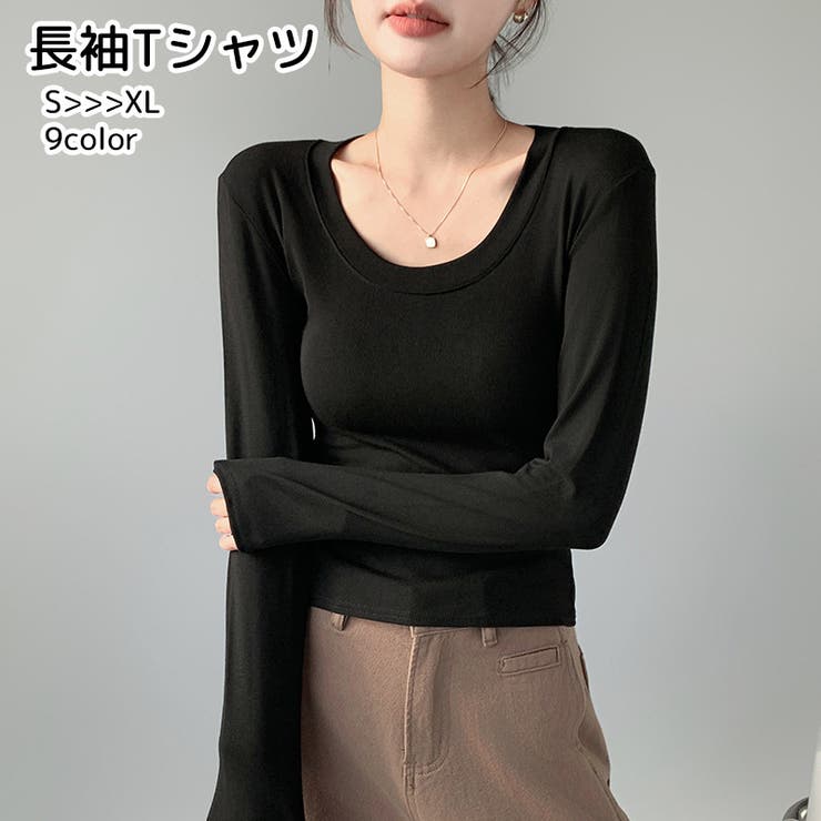 長袖Tシャツ カットソー レディース | PlusNao | 詳細画像1 