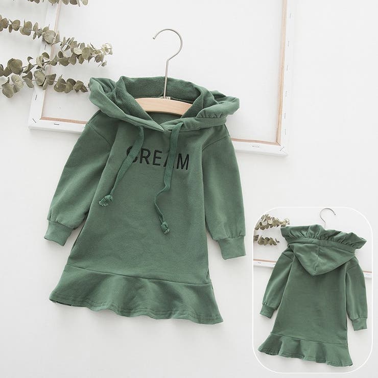 パーカーワンピース ミニワンピース 長袖 | PlusNao | 詳細画像18 