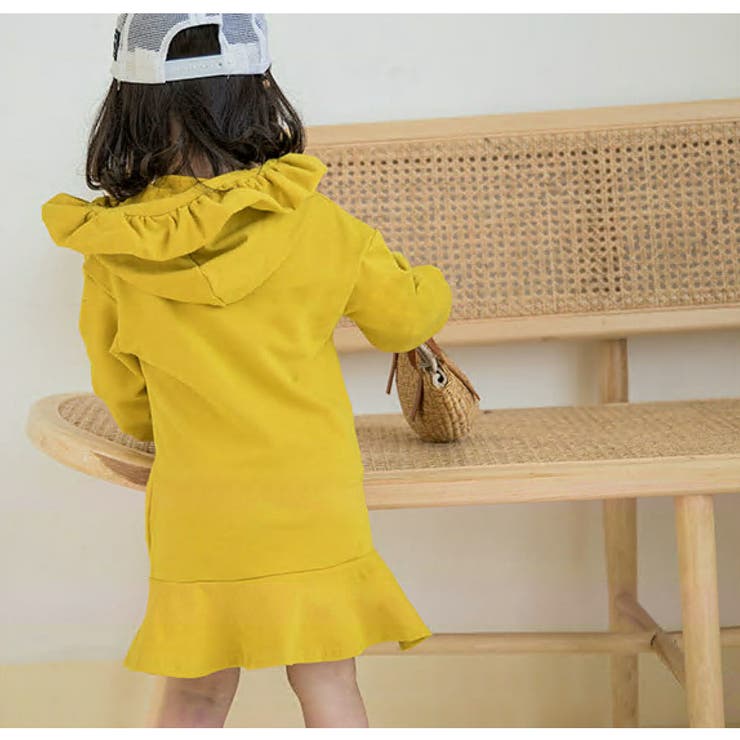 パーカーワンピース ミニワンピース 長袖 | PlusNao | 詳細画像3 