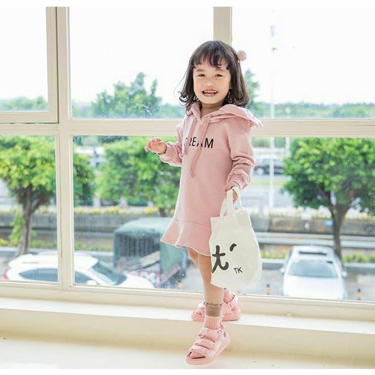 パーカーワンピース ミニワンピース 長袖 | PlusNao | 詳細画像5 