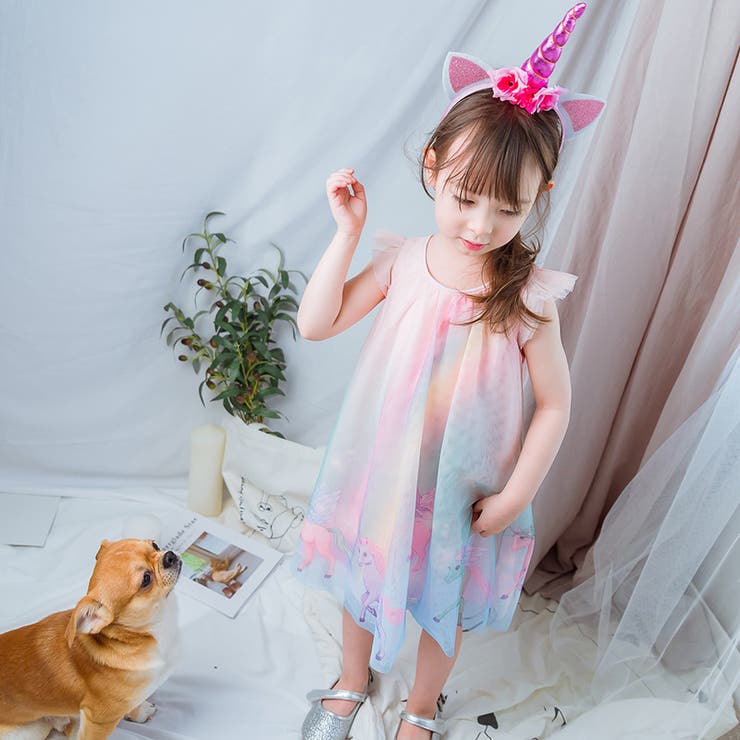 チュールワンピース 子供服 キッズ | PlusNao | 詳細画像3 