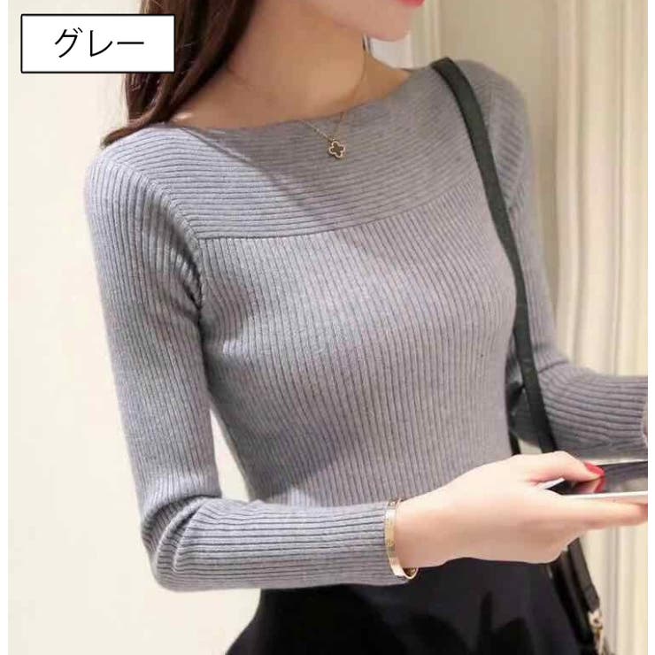 ニット セーター 長袖 | PlusNao | 詳細画像4 