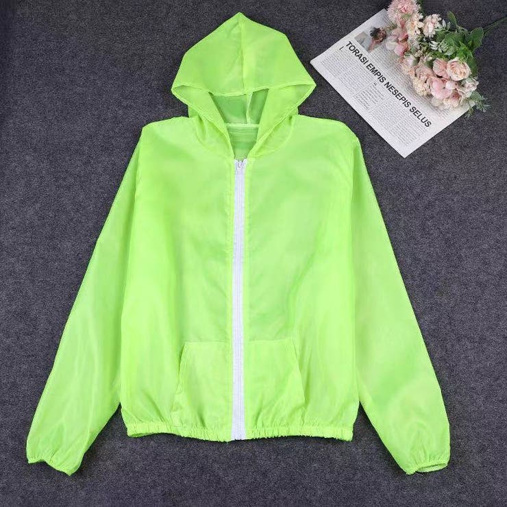 ラッシュパーカー 薄手 ジップアップ | PlusNao | 詳細画像14 