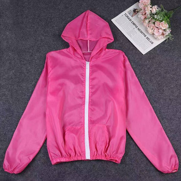 ラッシュパーカー 薄手 ジップアップ | PlusNao | 詳細画像16 