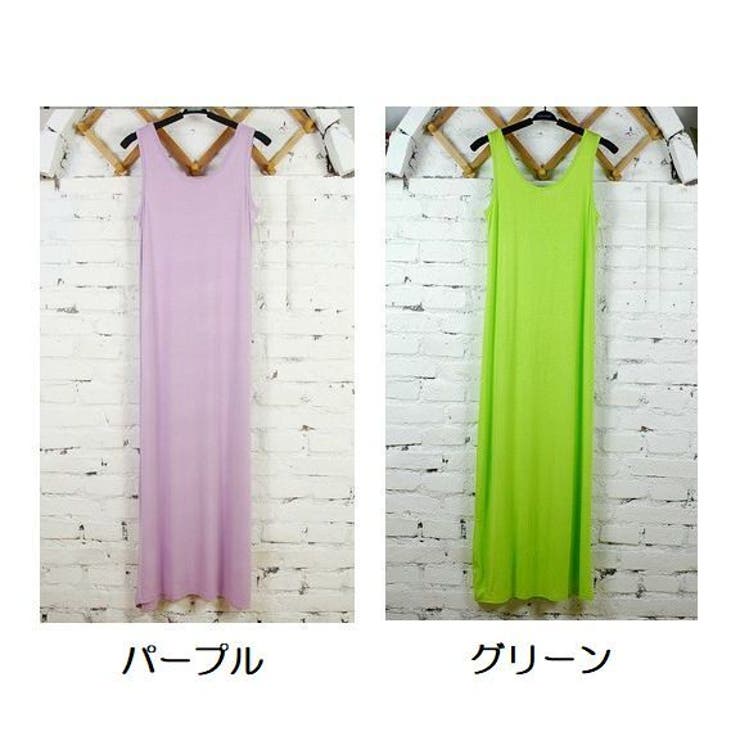 ノースリーブロングワンピース レディース 婦人服 | PlusNao | 詳細画像12 