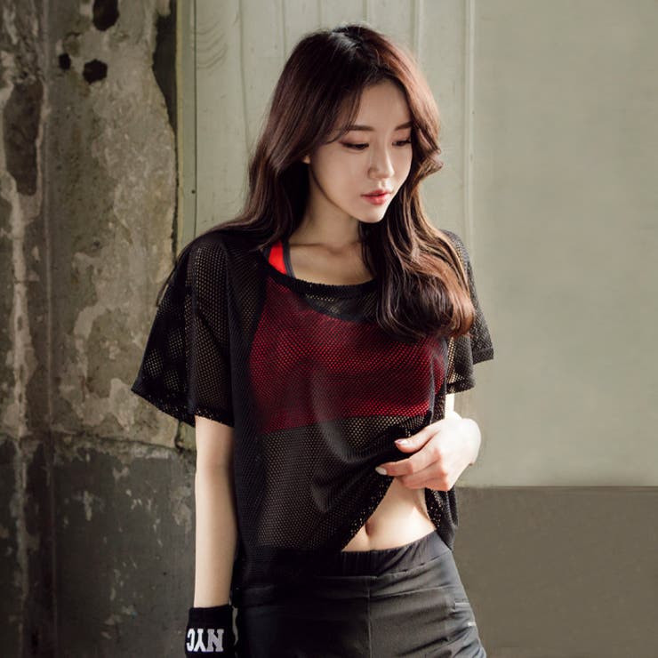 メッシュTシャツ Tシャツ レディース | PlusNao | 詳細画像2 