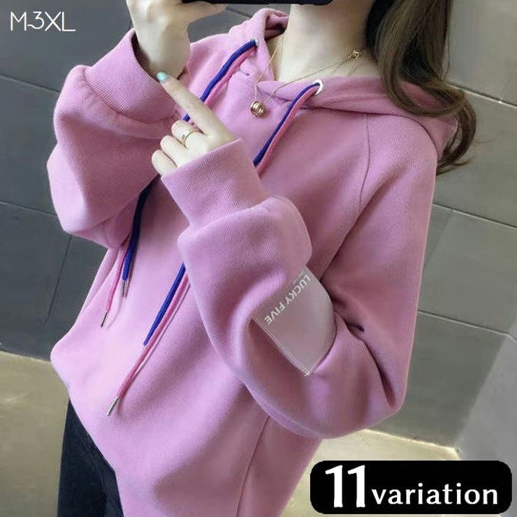 パーカー プルオーバー レディース | PlusNao | 詳細画像1 