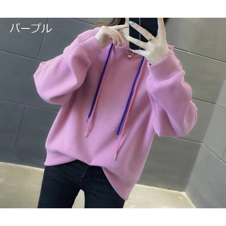 パーカー プルオーバー レディース | PlusNao | 詳細画像13 