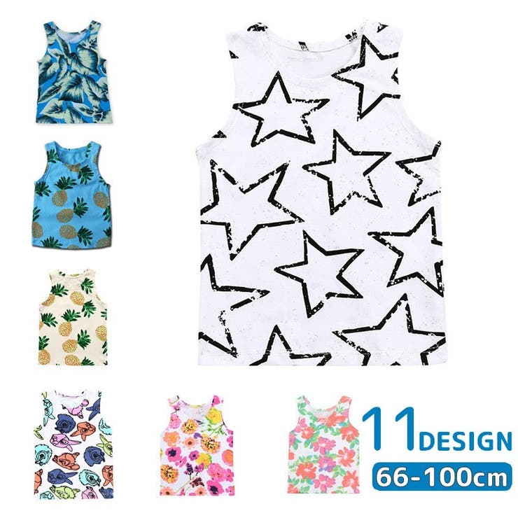 タンクトップ ベビー トップス | PlusNao | 詳細画像1 