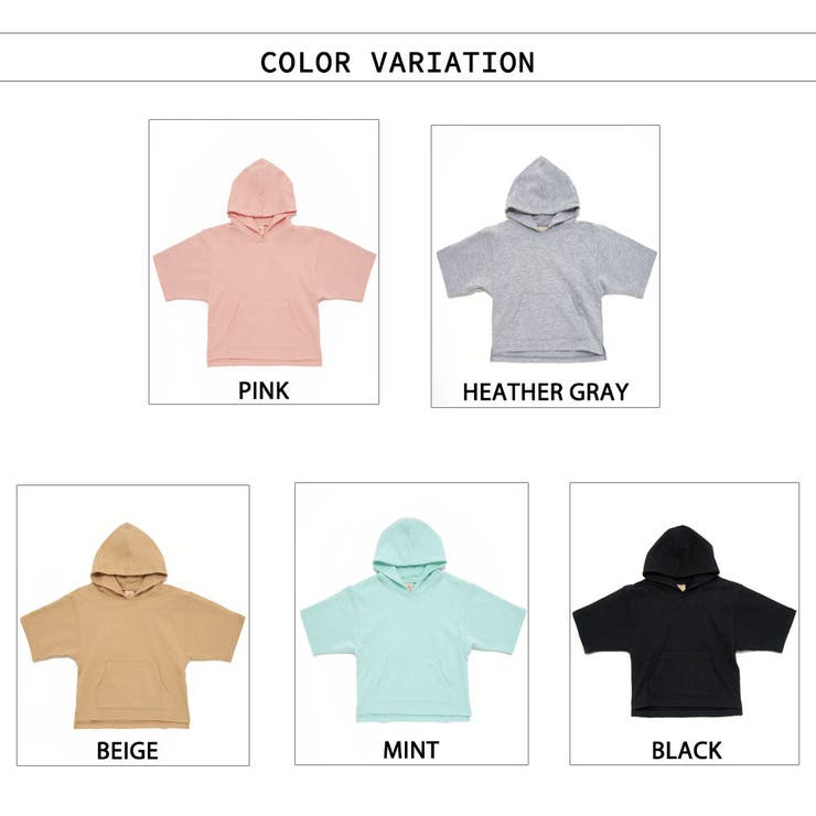 ビッグパーカー 7分袖 ビッグシルエット | PlusNao | 詳細画像18 