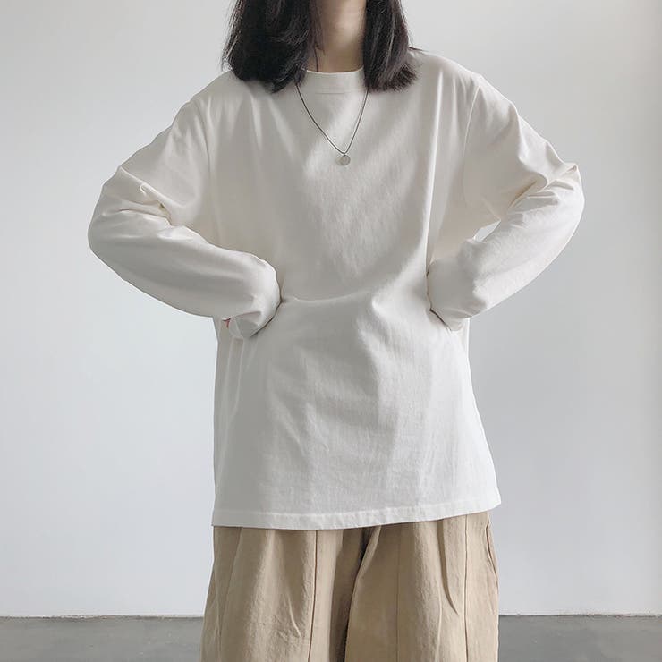 ロングTシャツ 長袖 ロンT | PlusNao | 詳細画像5 