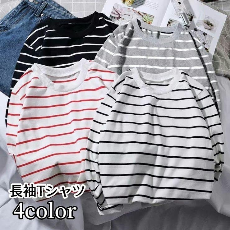 長袖Tシャツ ロングTシャツ カットソー | PlusNao | 詳細画像1 