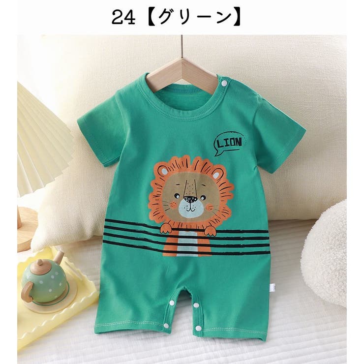 ロンパース カバーオール 半袖 | PlusNao | 詳細画像14 