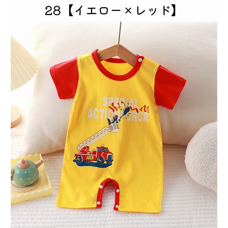 ロンパース カバーオール 半袖 | PlusNao | 詳細画像16 