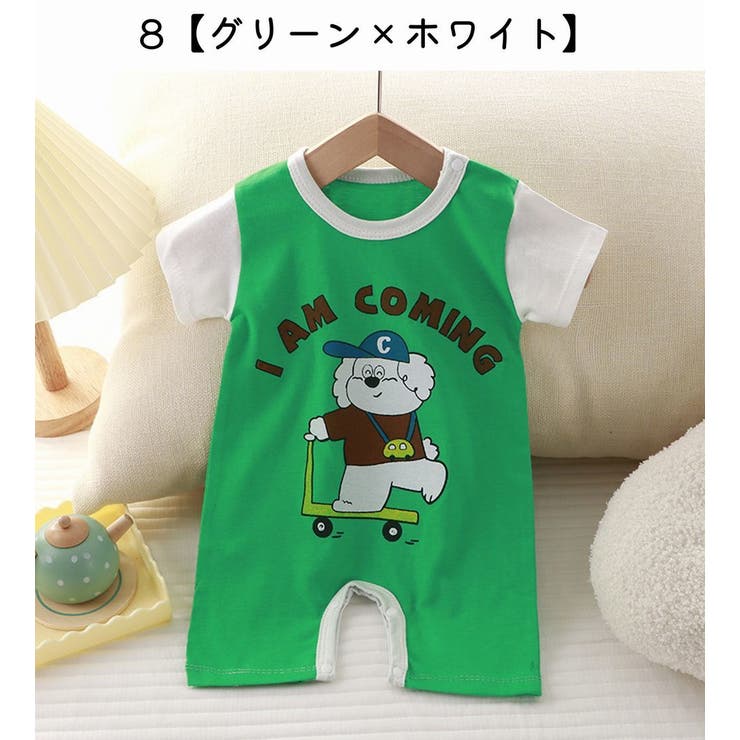 ロンパース カバーオール 半袖 | PlusNao | 詳細画像6 