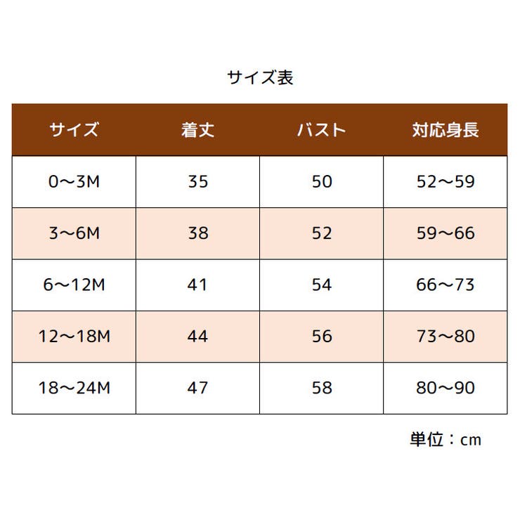 ロンパース ノースリーブ ベビー | PlusNao | 詳細画像19 