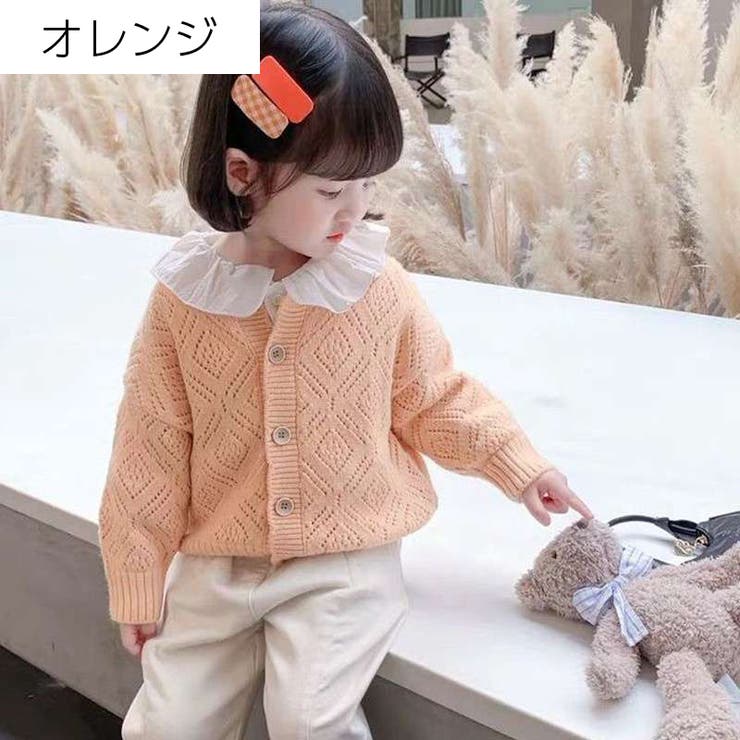 カーディガン ニット 子供服[品番：FQ000143757]｜PlusNao