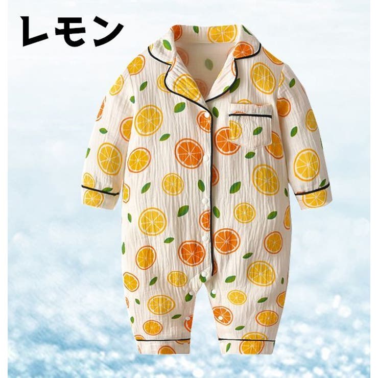 パジャマ風ロンパース ロンパース カバーオール | PlusNao | 詳細画像15 