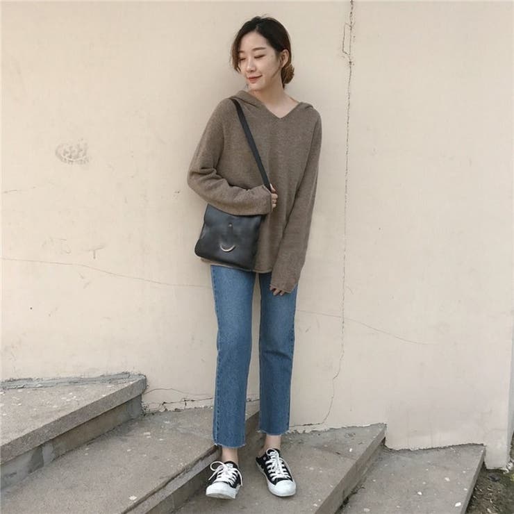 ニットパーカー セーター レディース | PlusNao | 詳細画像3 