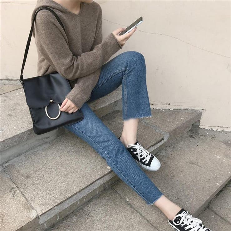 ニットパーカー セーター レディース | PlusNao | 詳細画像6 