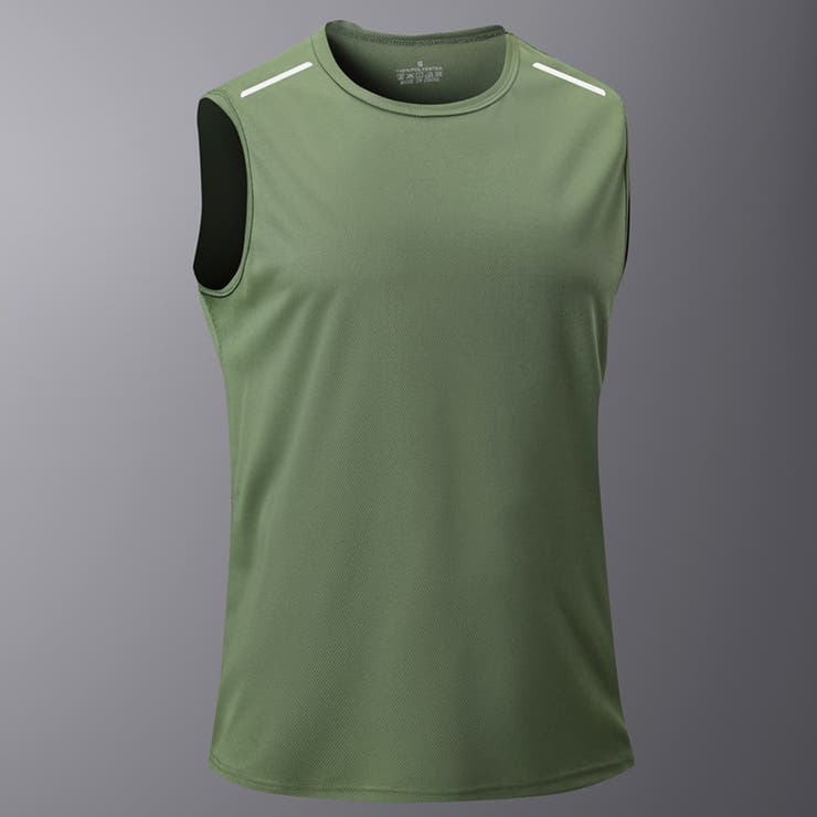 タンクトップ フィットネスウェア スポーツウェア | PlusNao | 詳細画像12 