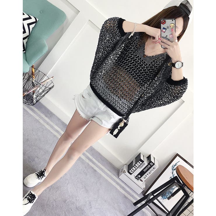 ニット トップス 長袖 | PlusNao | 詳細画像3