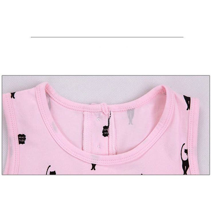 ワンピース ノースリーブ 猫柄 | PlusNao | 詳細画像11