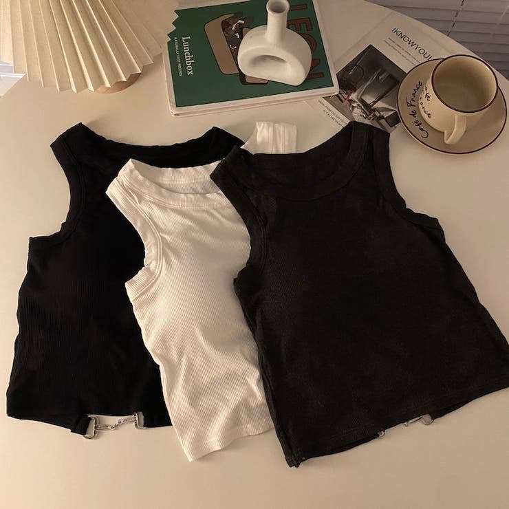 タンクトップ カップ付き レディース | PlusNao | 詳細画像12 