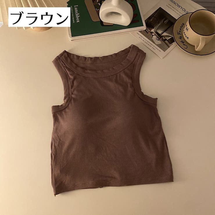 タンクトップ カップ付き レディース | PlusNao | 詳細画像20 