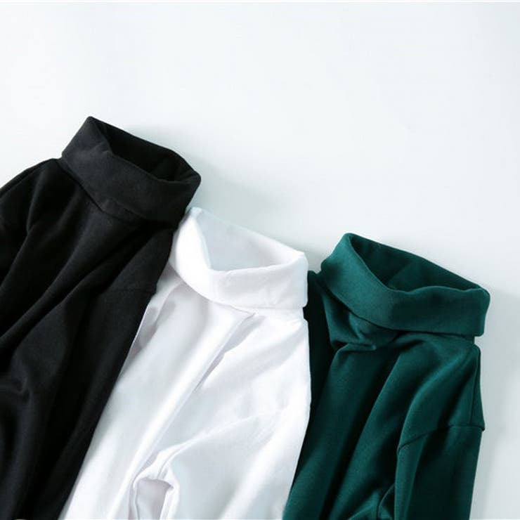 カットソー 長袖 ハイネック | PlusNao | 詳細画像15 