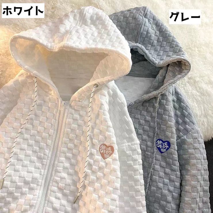パーカー ジップアップ レディース | PlusNao | 詳細画像6 