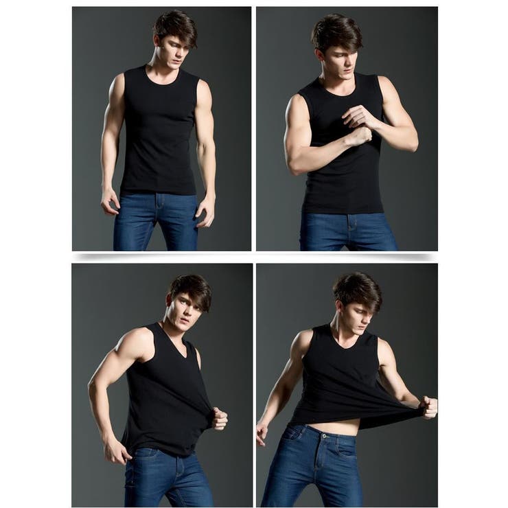 タンクトップ 大きいサイズ メンズ | PlusNao | 詳細画像7 