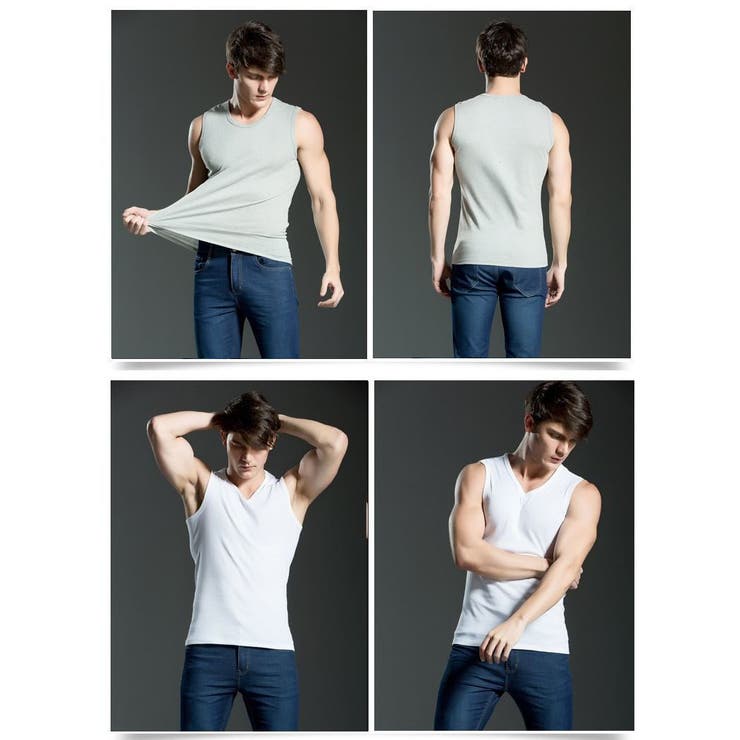 タンクトップ 大きいサイズ メンズ | PlusNao | 詳細画像8 