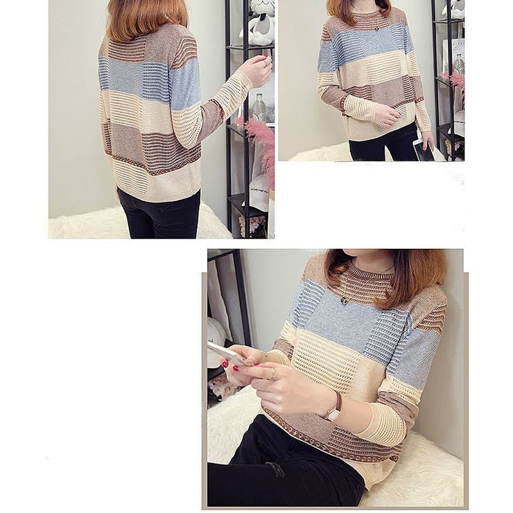 セーター ニット 長袖 | PlusNao | 詳細画像6 